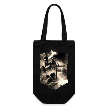 computer pc game technology gamer gaming modern - Gift Bag for Bottles - black - Front