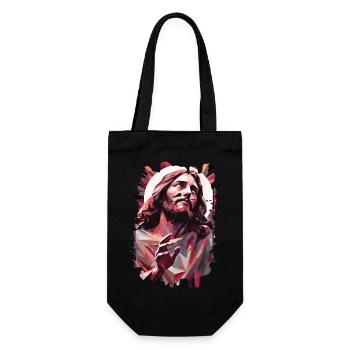 Jésus Bible Religion Chrétienne Croix Chrétienne Chrétienne - Sac à bouteille - noir - Devant