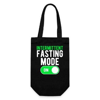 Mode de jeûne intermittent ON Régime de musculation - Sac à bouteille - noir - Devant