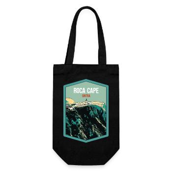 Illustration Cap de Roca, Phare, Portugal - Sac à bouteille - noir - Devant