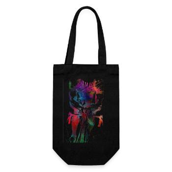 Cycling #cycling #sport #bike - Gift Bag for Bottles - black - Front