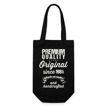 Année 1984 - Sac à bouteille - noir - Devant