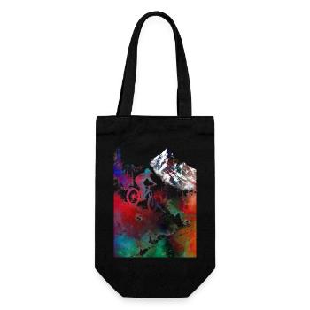 Cycling #cycling #sport #bike - Gift Bag for Bottles - black - Front