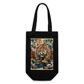 T-shirt Léopard 10 - Sac à bouteille - noir - Devant