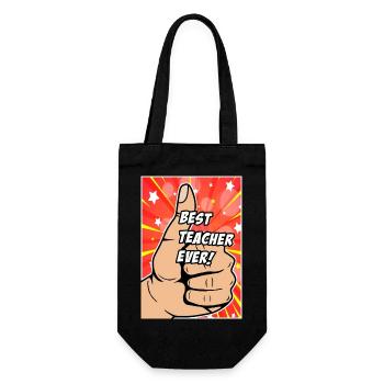 Meilleur professeur de tous les temps - Sac à bouteille - noir - Devant