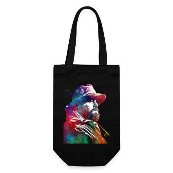 Fishing sport art #fishing - Gift Bag for Bottles - black - Front