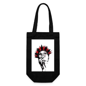 Demon Girl - Gift Bag for Bottles - black - Front