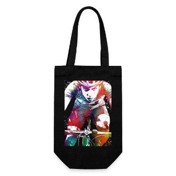 Sport : cyclisme, art - Sac à bouteille - noir - Devant