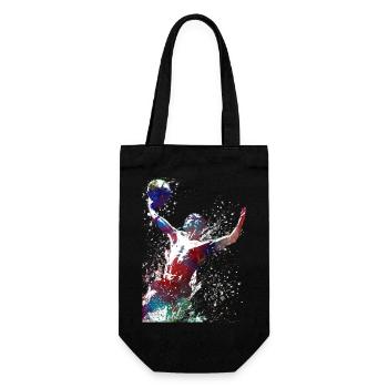Wasserball Sport #sport #waterpolo - Geschenkbeutel für Flaschen - Schwarz - Vorne