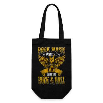 Rock Singers Festival - Gift Bag for Bottles - black - Front