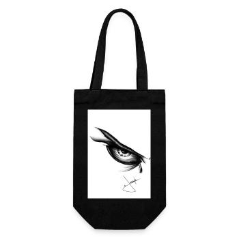 Yeux anges - Sac à bouteille - noir - Devant
