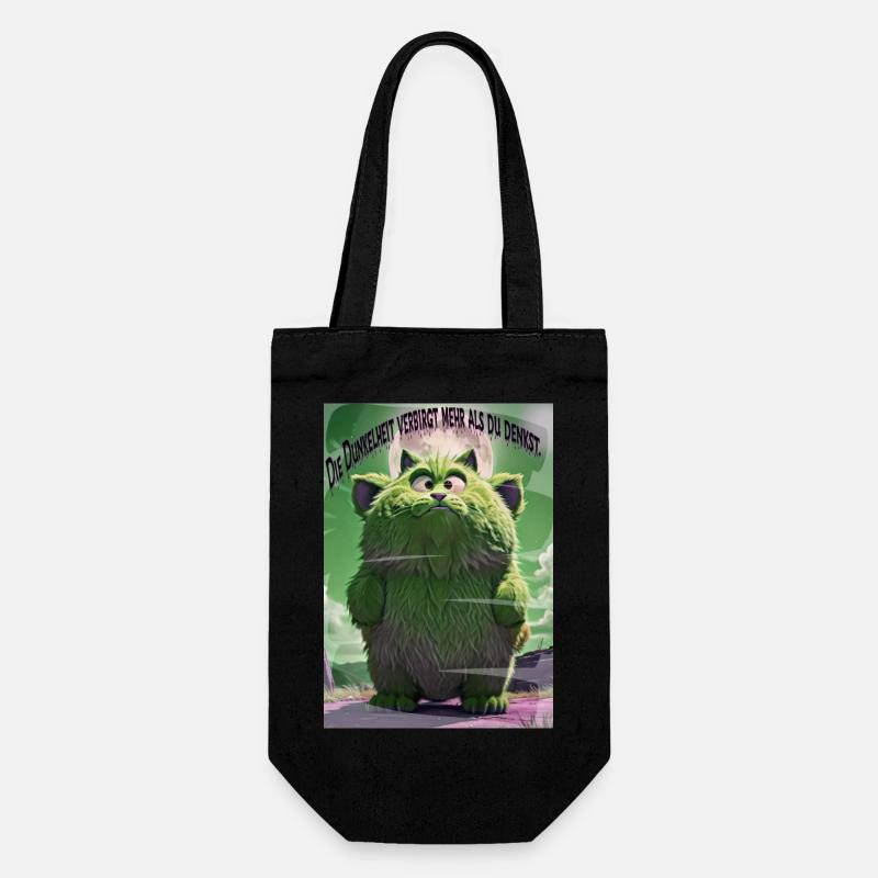 Halloween 7 - Geschenkbeutel für Flaschen - Schwarz