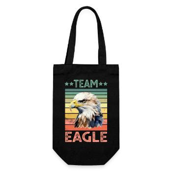 Eagle - Gift Bag for Bottles - black - Front