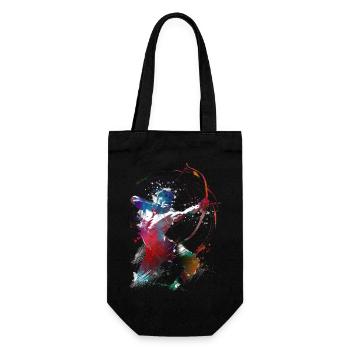 Archery sport art #archery - Gift Bag for Bottles - black - Front