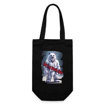 Monster 28 - Geschenkbeutel für Flaschen - Schwarz - Vorne