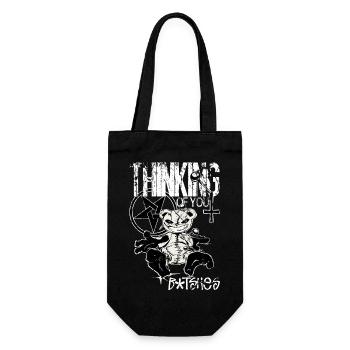 Voodooteddy - Gift Bag for Bottles - black - Front