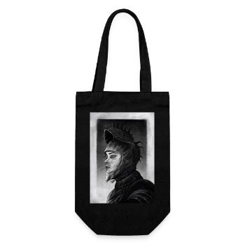 Black Knightess - Geschenkbeutel für Flaschen - Schwarz - Vorne