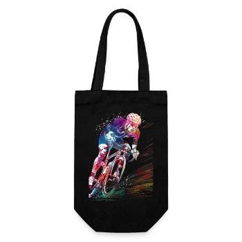 Cycling Bike sport article #cycling #sport #biking - Gift Bag for Bottles - black - Front