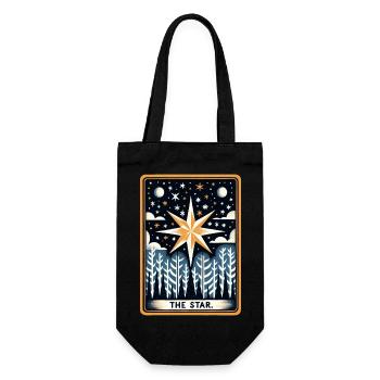 L’étoile - Sac à bouteille - noir - Devant