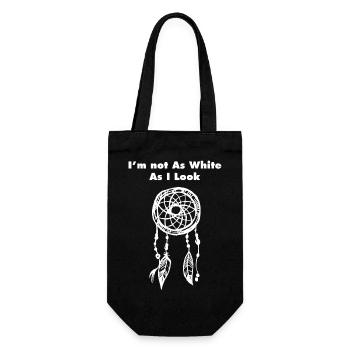Native american,amérindien - Geschenkbeutel für Flaschen - Schwarz - Vorne