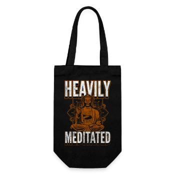 Méditation Salut Pleine conscience Tao - Sac à bouteille - noir - Devant