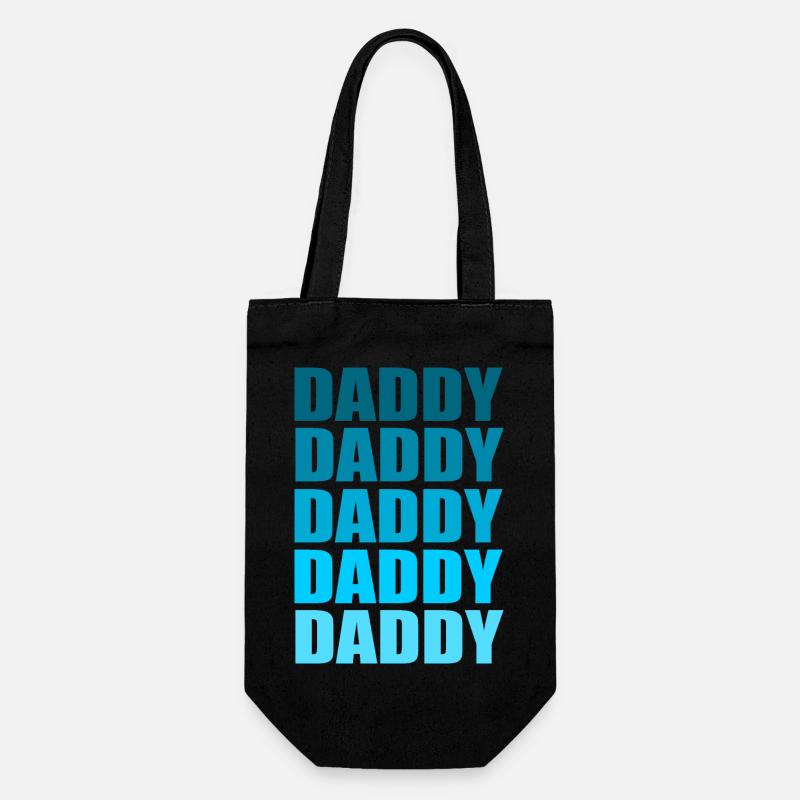 Daddy cool - Geschenkbeutel für Flaschen - Schwarz