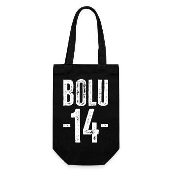Bolu 14 – Pride in nature and tradition - Gift Bag for Bottles - black - Front