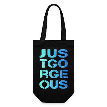 Just great perfect gorgeous lace - Gift Bag for Bottles - black - Front