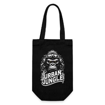 Urban Jungle Logo - Sac à bouteille - noir - Devant