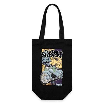 SR 2 (bleu clair) // Illustration - Sac à bouteille - noir - Devant