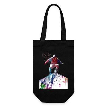 Parkour ville sport art - Sac à bouteille - noir - Devant