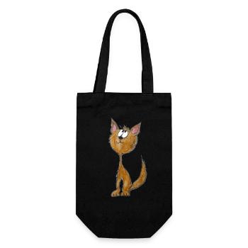 Alles ist gut! - Geschenkbeutel für Flaschen - Schwarz - Vorne