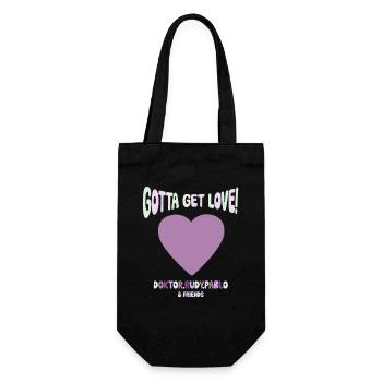 Il faut que l’amour soit fait - Sac à bouteille - noir - Devant