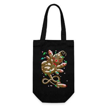 Logo plouffy Épicé by Leona création - Sac à bouteille - noir - Devant