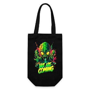 Nous arrivons Extraterrestres - Sac à bouteille - noir - Devant