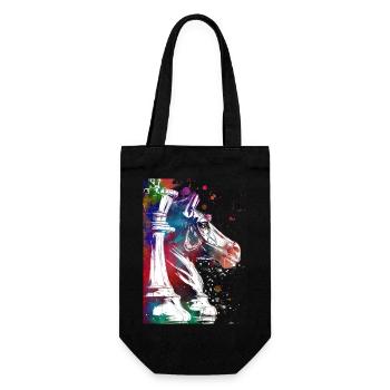 Pions d’échecs Sport - Sac à bouteille - noir - Devant