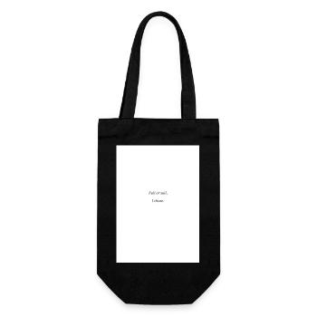La vie de navigation - Sac à bouteille - noir - Devant