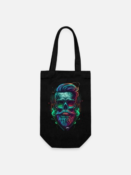Skull & Streetwear  - Geschenkbeutel für Flaschen - Schwarz
