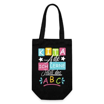Daycare graduates 2026 - Gift Bag for Bottles - black - Front