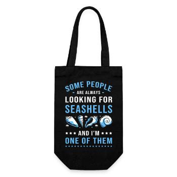 Shell Shell Collector - Gift Bag for Bottles - black - Front