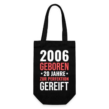 2006 Né – 20 ans de maturation parfaite - Sac à bouteille - noir - Devant