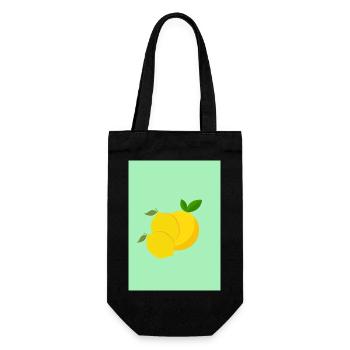 Lemons - Sac à bouteille - noir - Devant