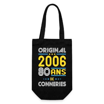 Original – 2006 – 20 ans de conneries - Sac à bouteille - noir - Devant