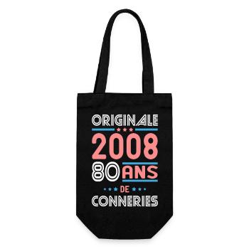 Originale – 2008 – 18 ans de conneries - Sac à bouteille - noir - Devant