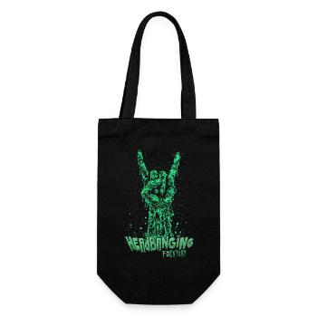 Hand Rock Neon Factory Live - Geschenkbeutel für Flaschen - Schwarz - Vorne