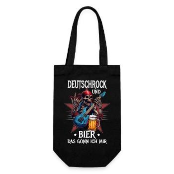 Le rock allemand et la bière, c’est ce que je me fais plaisir - Sac à bouteille - noir - Devant