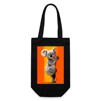 Koala - Sac à bouteille - noir - Devant