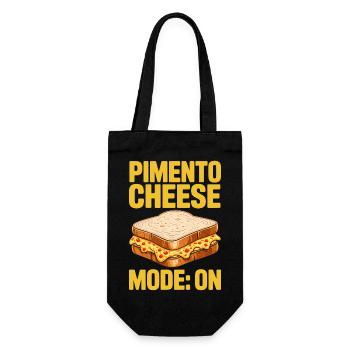 Pimento Cheese Sandwiches Golf Geschenk - Geschenkbeutel für Flaschen - Schwarz - Vorne