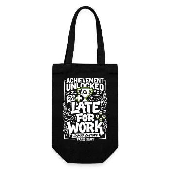 Succès Débloqué Vie de joueur - Sac à bouteille - noir - Devant