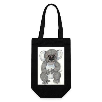 Koala - Sac à bouteille - noir - Devant